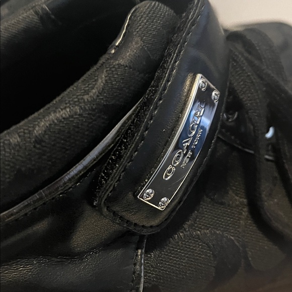 Coach Zany Black high-top sneaker Women 8 PreOwned - Picture 8 of 14